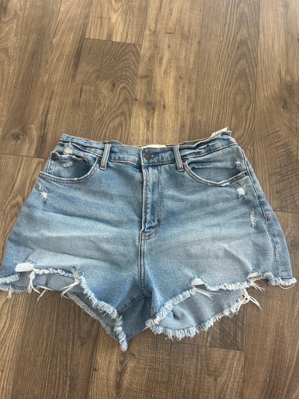 Abercrombie & Fitch Curve love High Rise Shorts